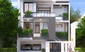 THIẾT KẾ THI CÔNG NHÀ CHỊ THANH DĨ AN